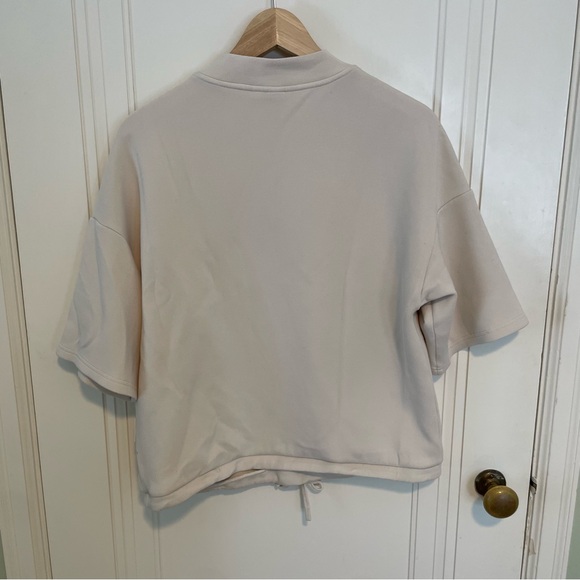 Varley Alden Short Sleeve‎ Sweat Top in Birch - Picture 10 of 10